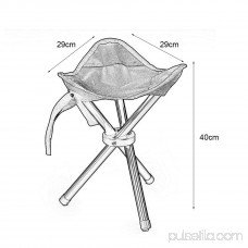 OUTAD Folding Hiking Backpacking Tri p o d Stool For Outdoor Camping Fishing 570961649